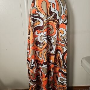 Flounce London Women's Colorful Maxi Skirt